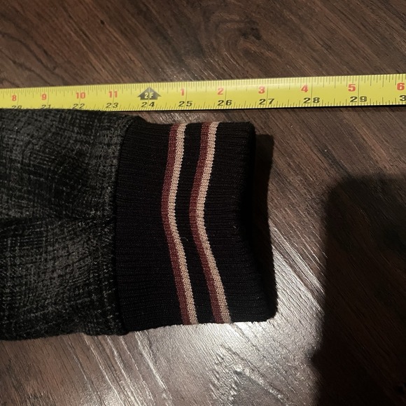 Forever 21 Men Los Angeles Varsity Bomber Retro Streetwear Coat Jacket Gray XL - Picture 13 of 16